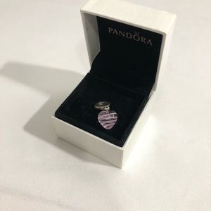 Pandora bracelet heart charm